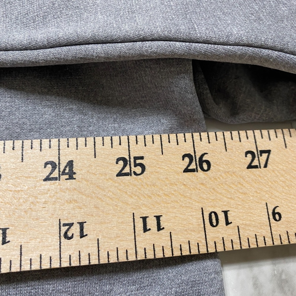 Reebok Mens Sweatshirt Size XL‎ Gray Pullover Fleece Hoodie Kangaroo Long Sleeve - Picture 8 of 9